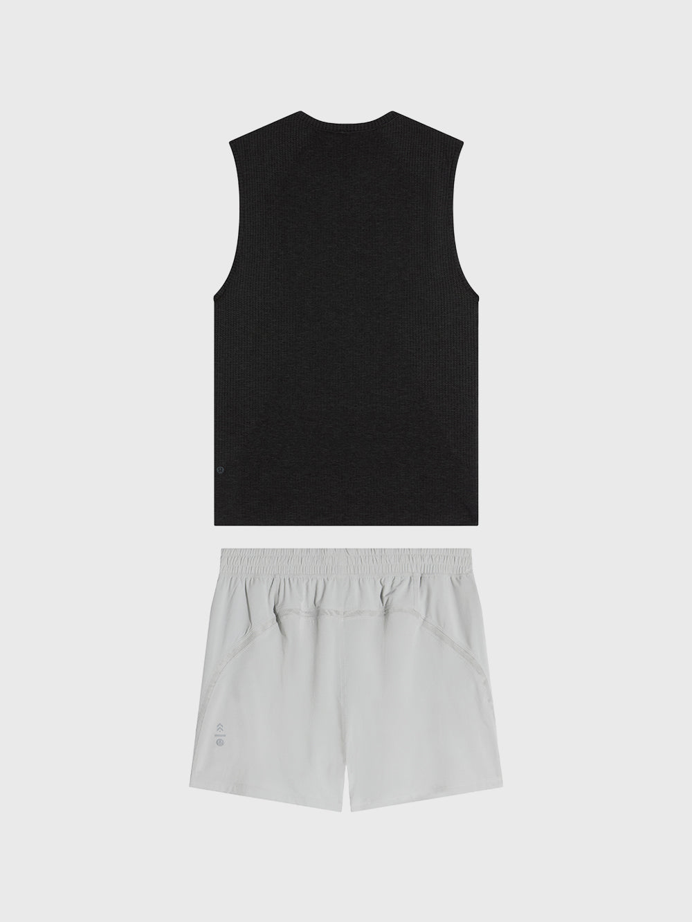 LULULEMON METAL VENT TECH SLEEVELESS TANK AND PACE BREAKER SHORT SET
