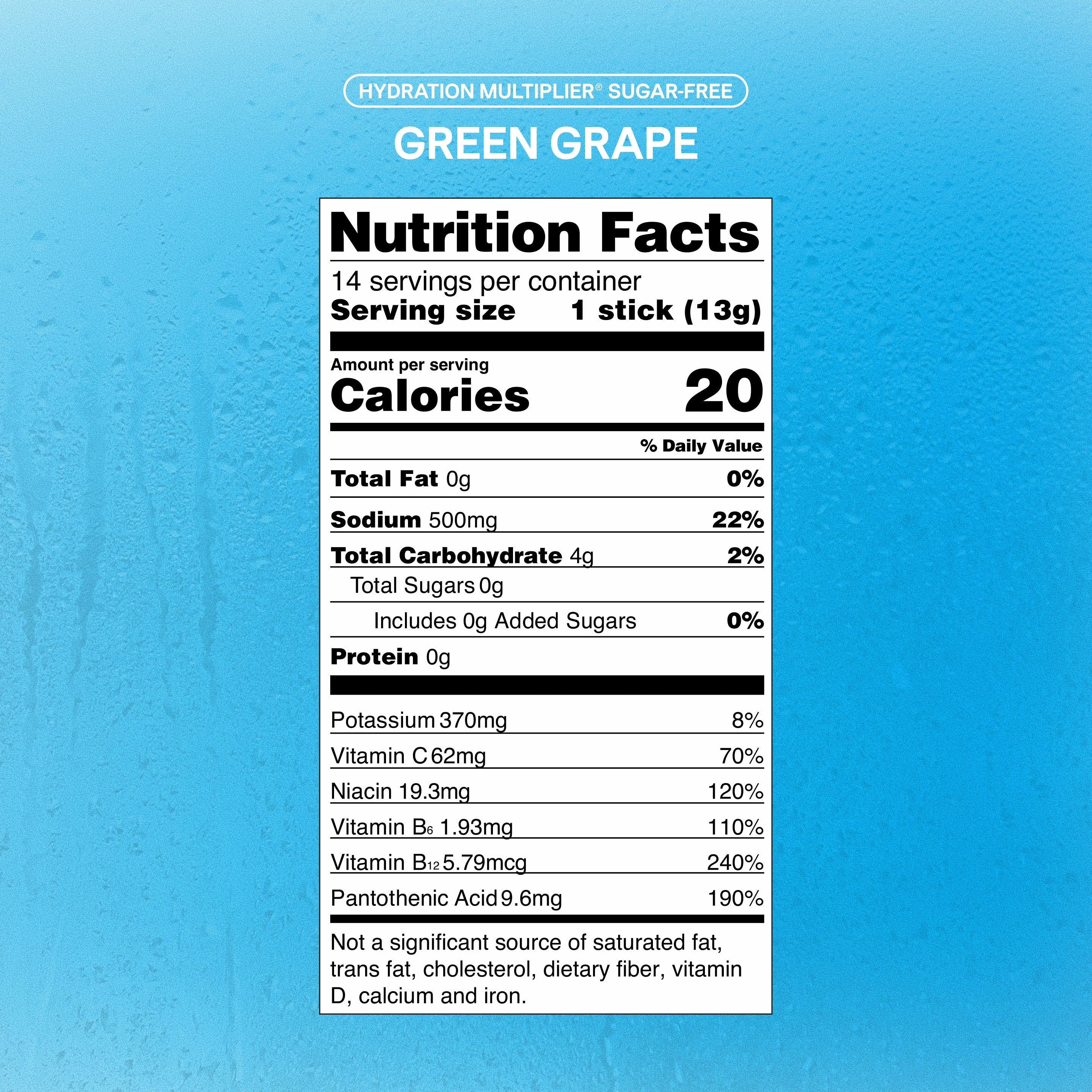 Green Grape Hydration Multiplier® Sugar-Free