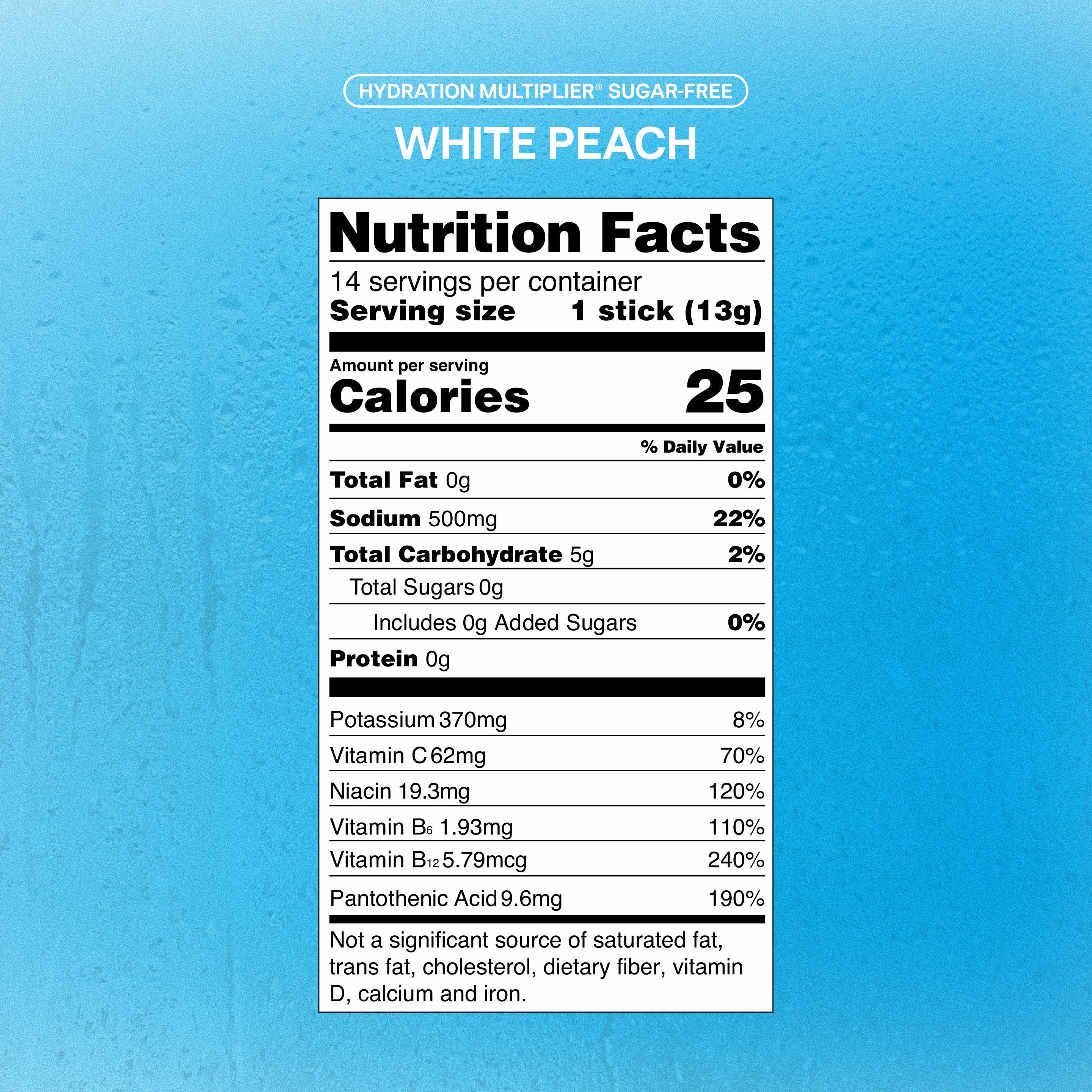 White Peach Hydration Multiplier® Sugar-Free