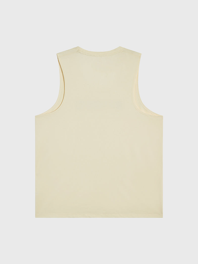 BARRY'S VINTAGE WHITE JOEY TANK