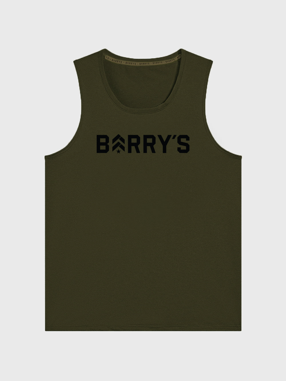 BARRY'S DARK OLIVE GREEN JOEY TANK