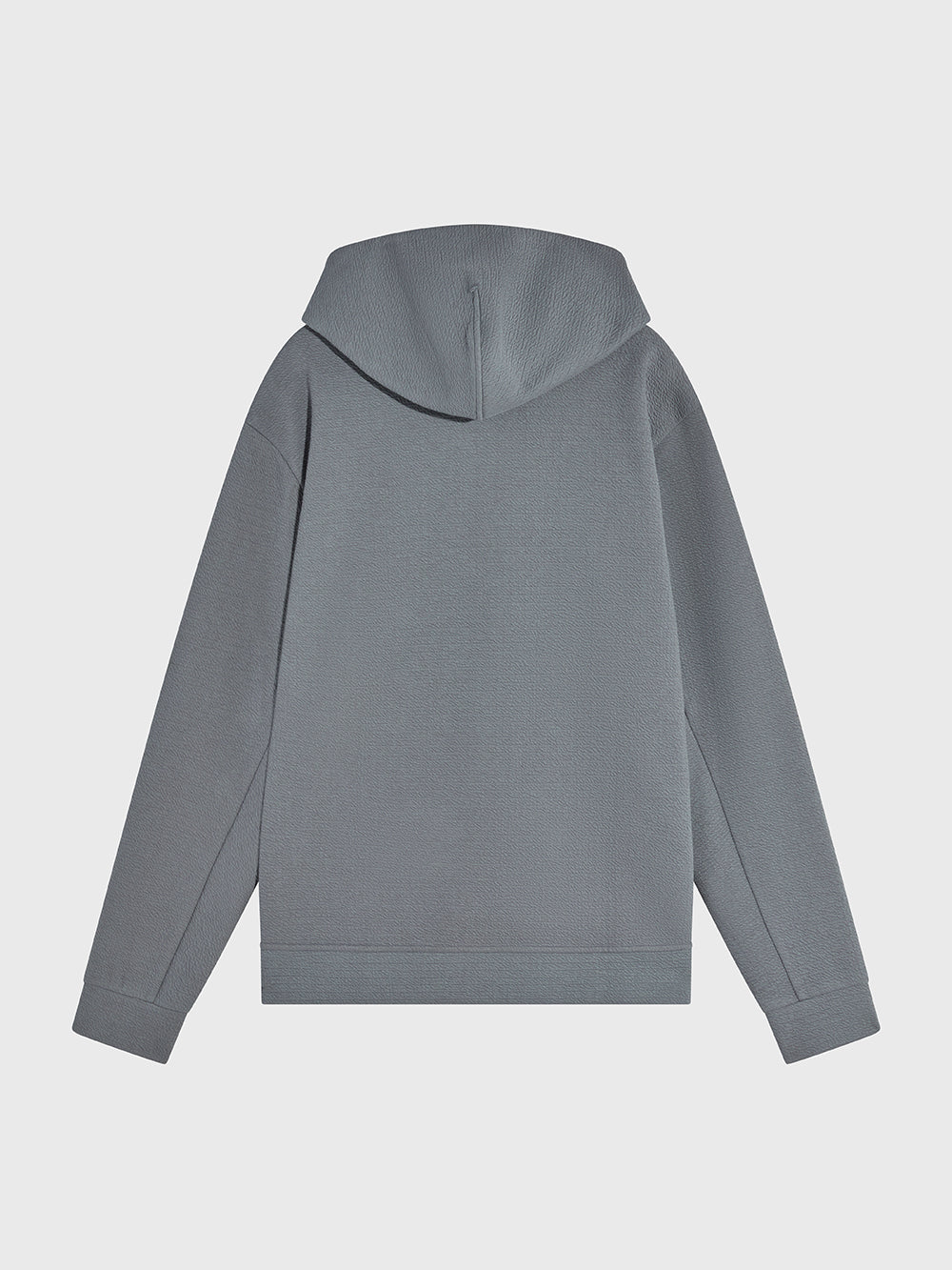LULULEMON GREY TEXTURED SPACER PULLOVER HOODIE