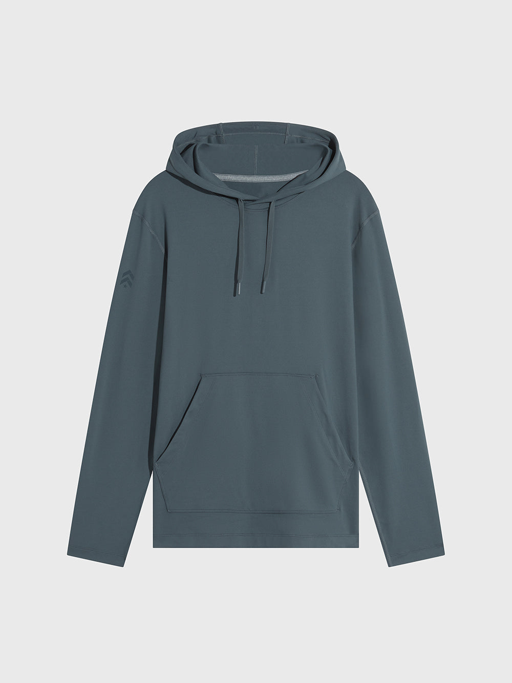 LULULEMON OIL GREY SOFT JERSEY PULLOVER HOODIE