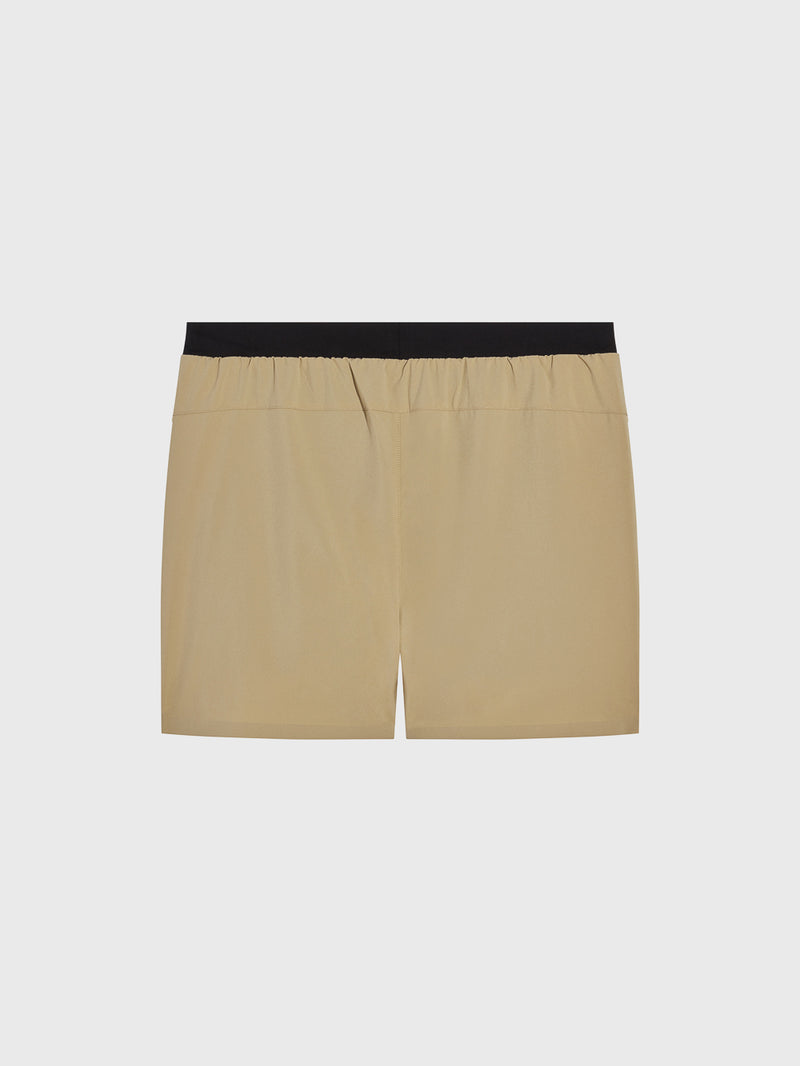 BARRY'S TAUPE 5" LINED TRAIN SHORT