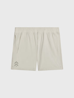 LULULEMON BONE PACE BREAKER LINERLESS SHORT 5"