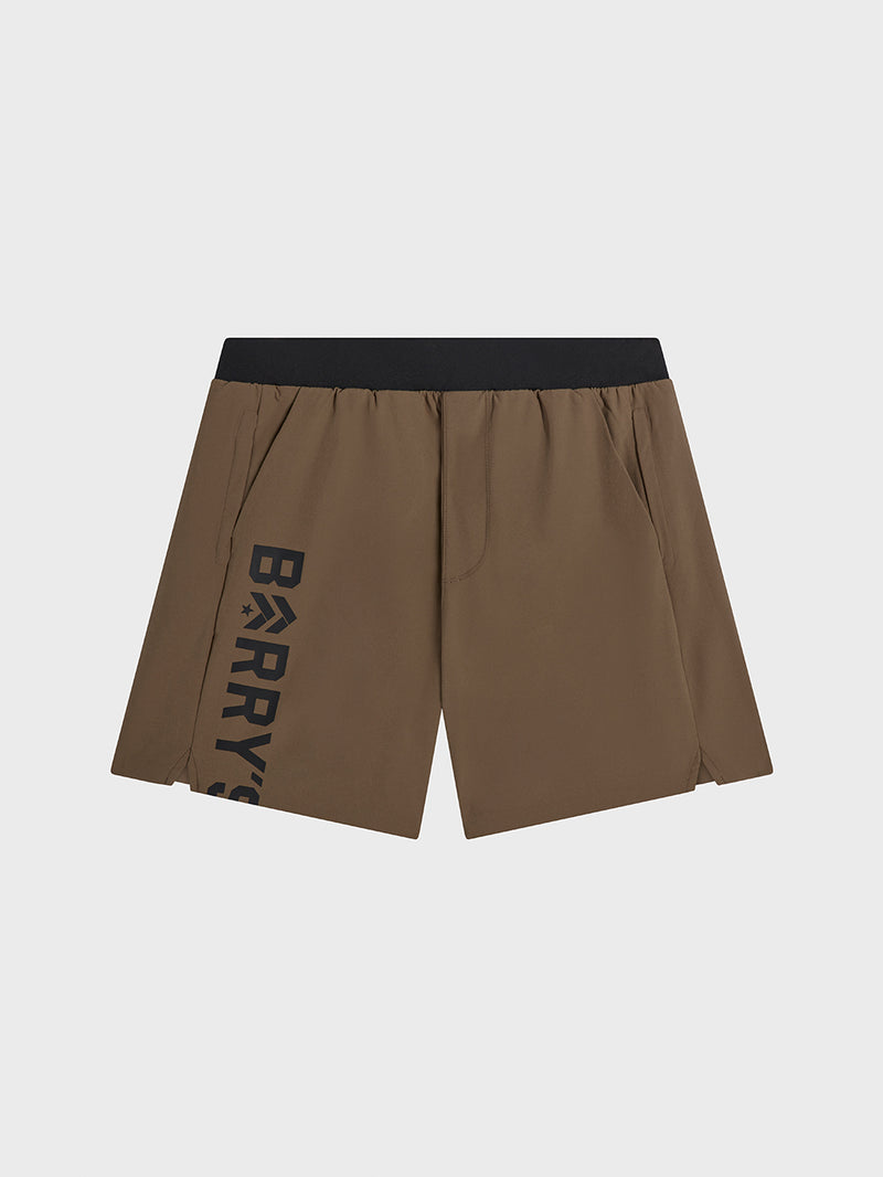 BARRY'S SADDLE BROWN 5" TRAIN SHORT LINED