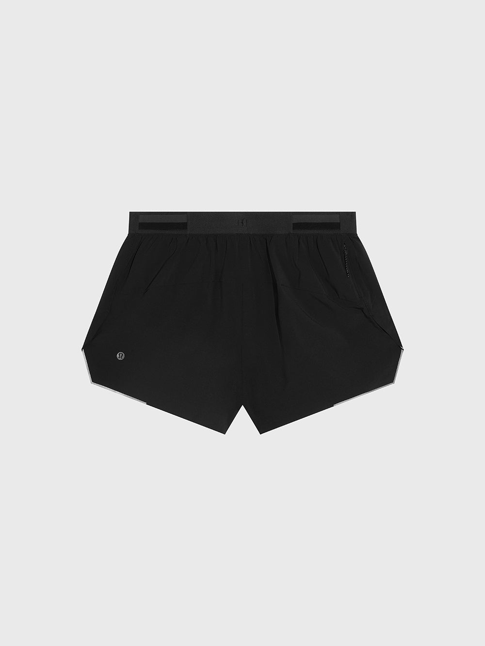 LULULEMON BLACK FAST AND FREE SPLIT SHORT 3"