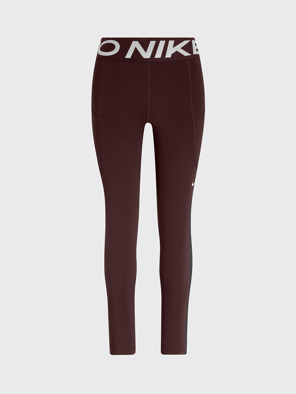 NIKE PRO SCULPT 7/8 MAUVE POCKET LEGGINGS