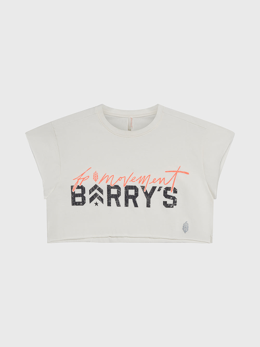 FP MOVEMENT X BARRYS SANDY HOT SHOT CROPPED TEE