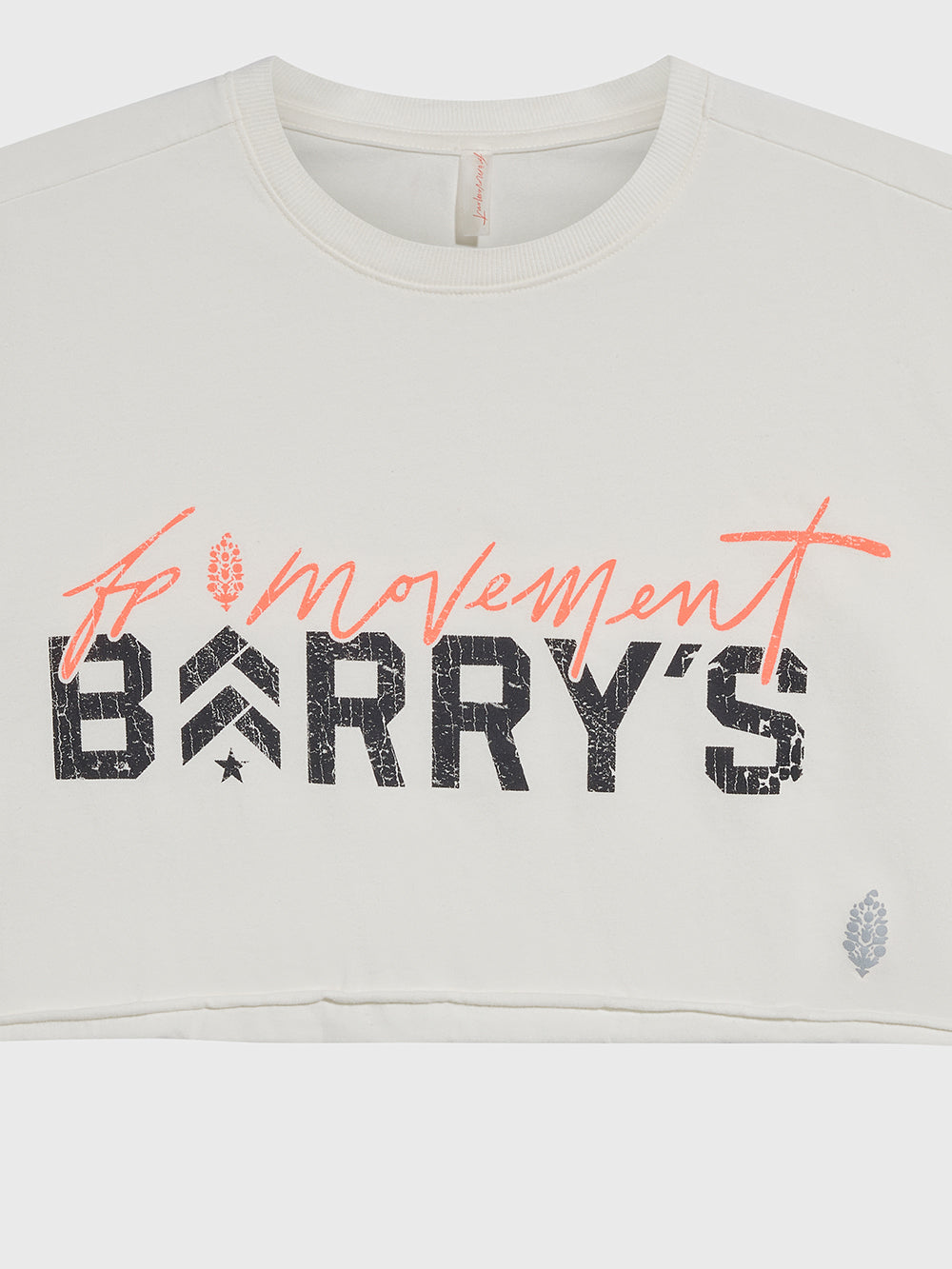 FP MOVEMENT X BARRYS SANDY HOT SHOT CROPPED TEE