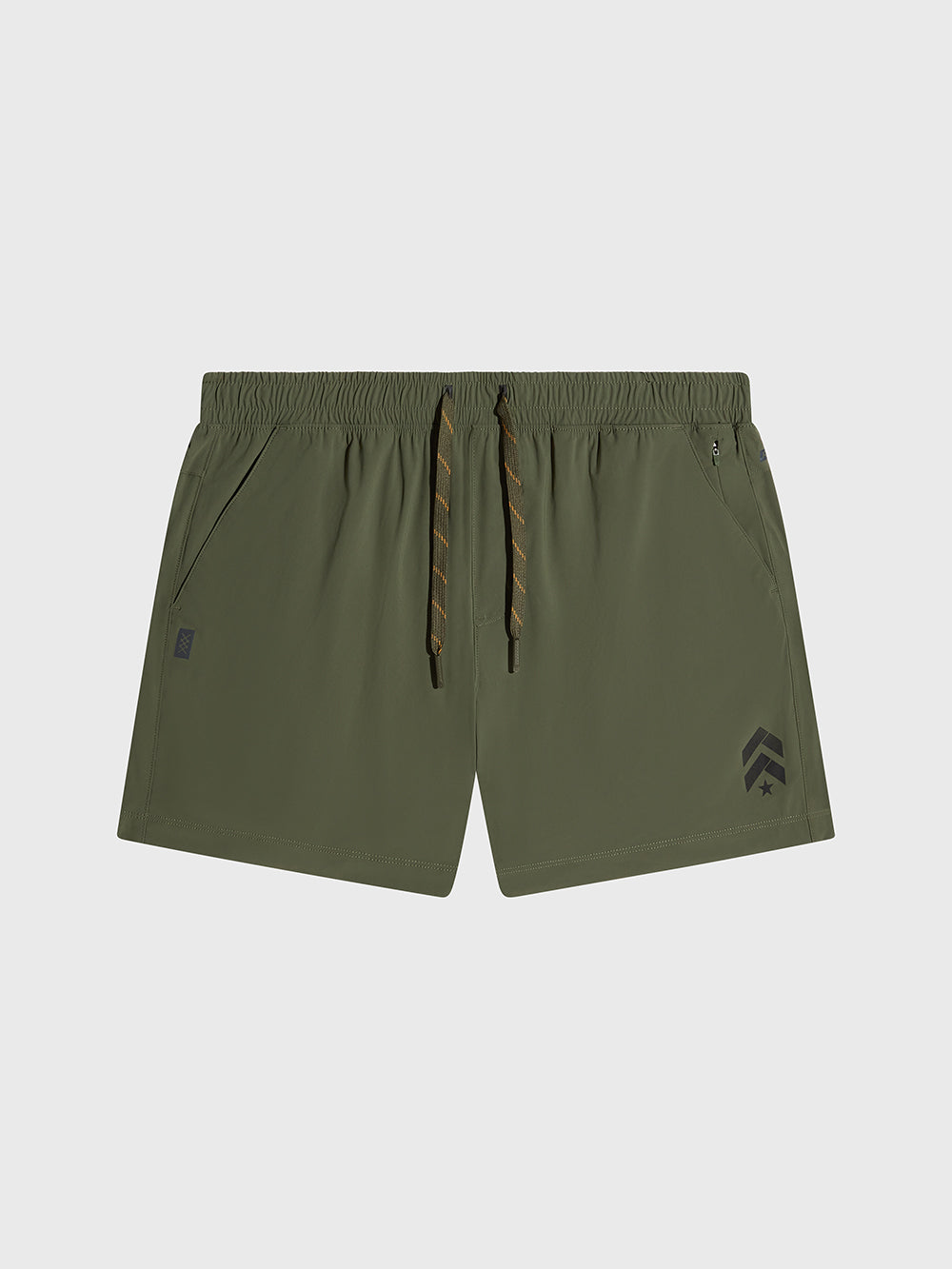 RHONE 5" LICHEN GREEN PURSUIT SHORT UNLINED