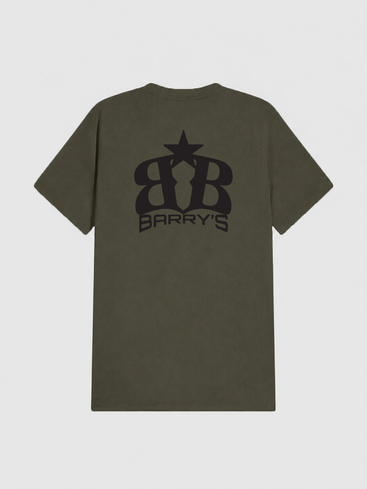 BARRY'S ARMY GREEN SPRINT TEE