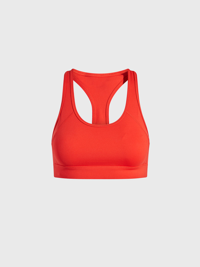 BARRY'S X BANDIER FIERY RED CENTER STAGE BRA