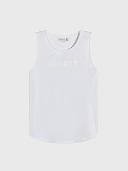 BARRY'S WHITE MUSCLE TANK