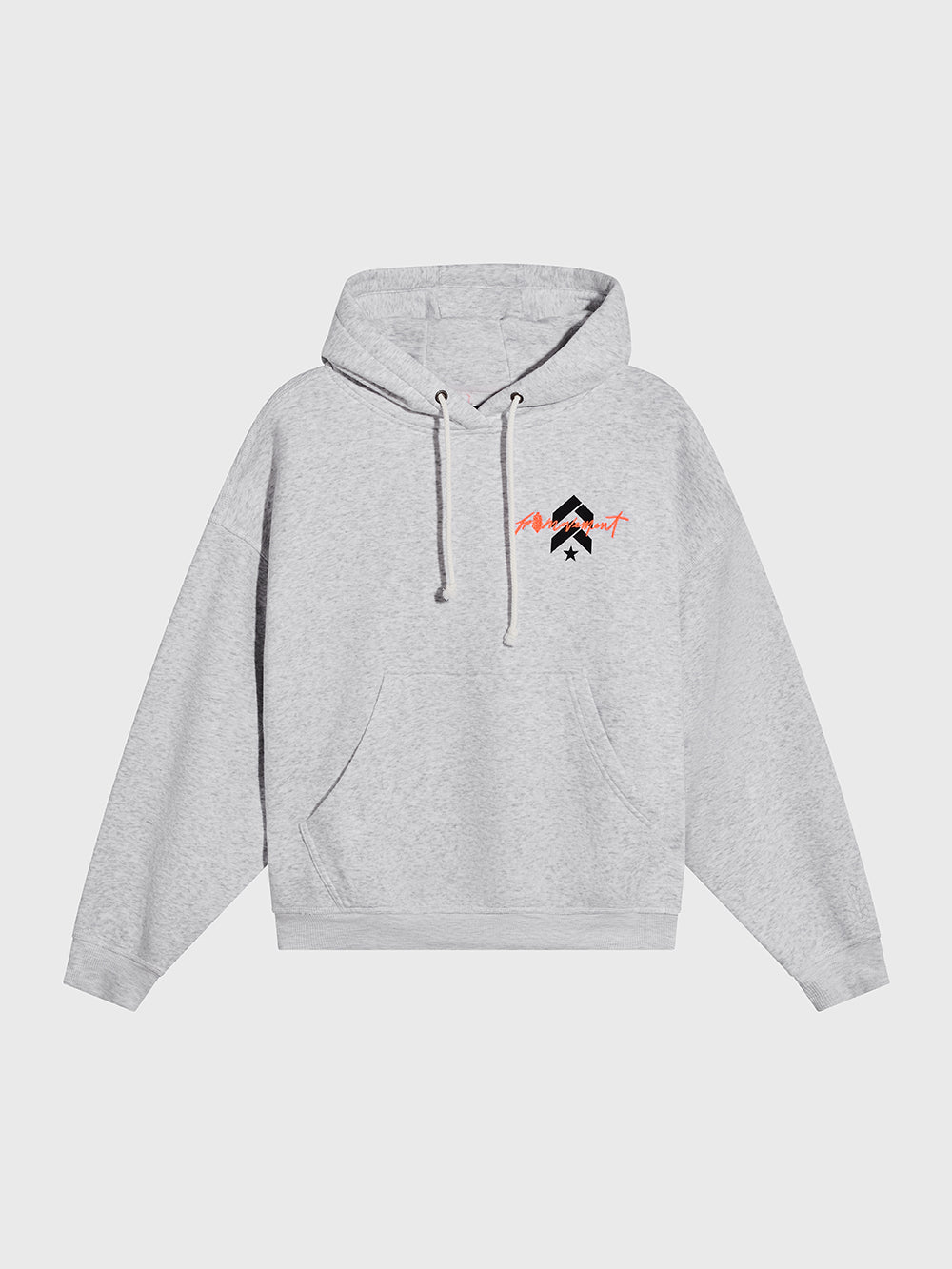 FP MOVEMENT WHITE HEATHER GREY FINAL CALL HOODIE