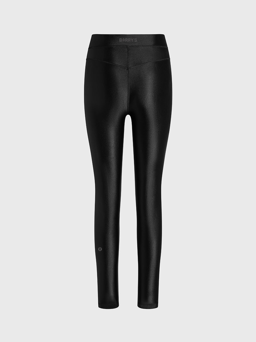 LULULEMON BLACK SHINE HR TIGHT 25" NO POCKETS