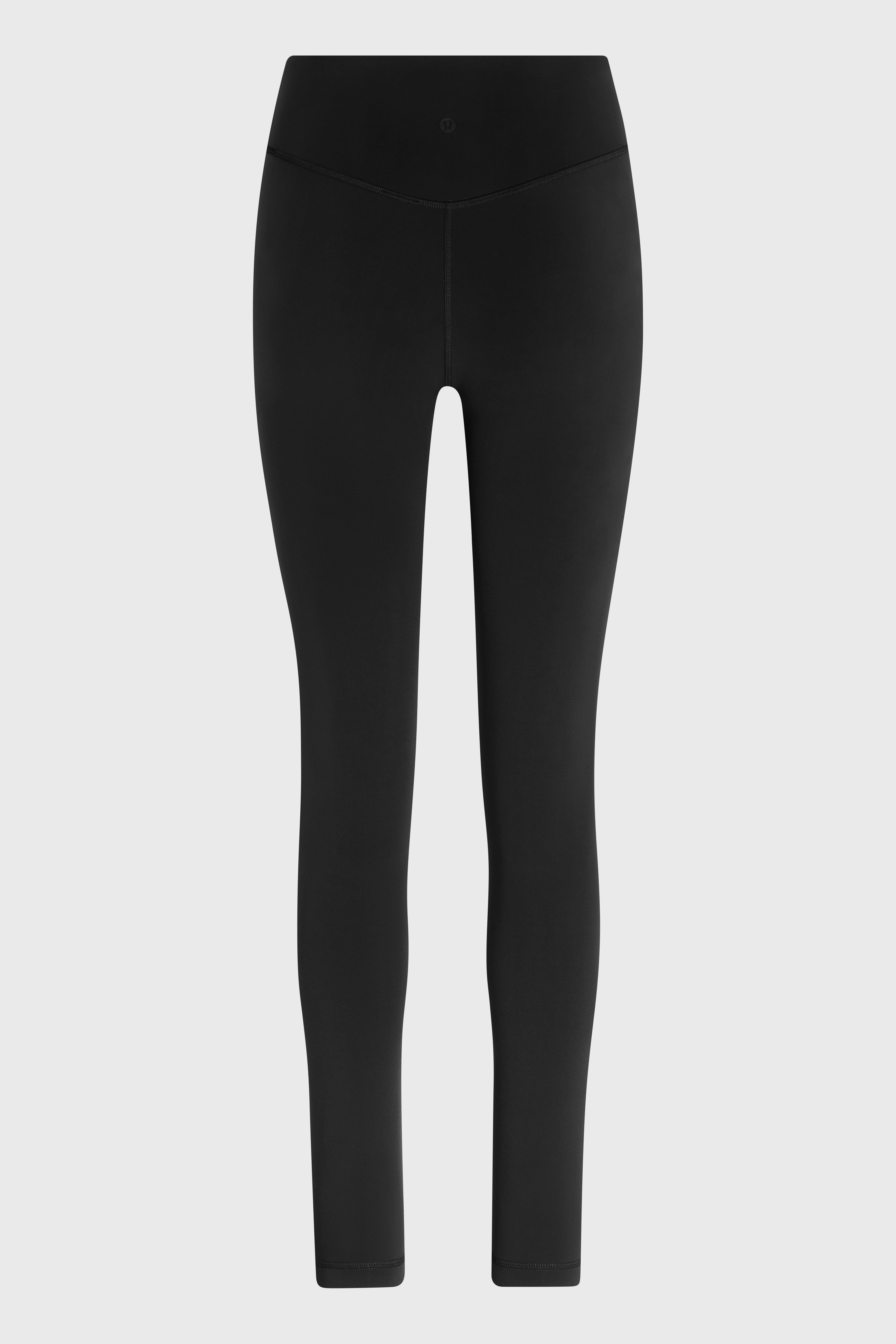 LULULEMON BLACK WUNDER UNDER SMOOTHCOVER HR TIGHT 25"