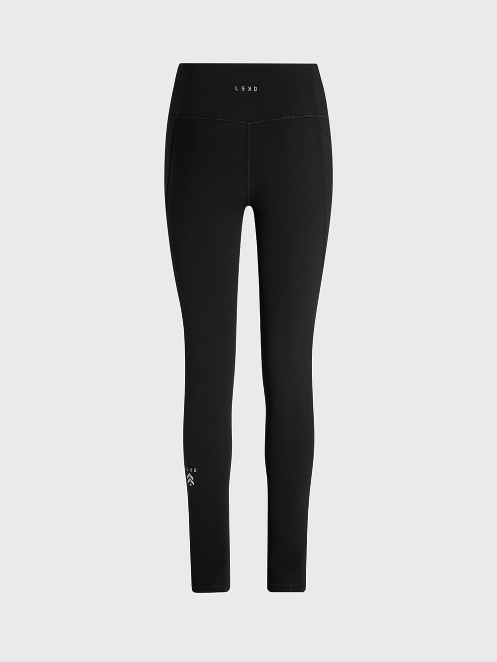 LSKD BLACK FUSION FULL LENGTH TIGHT WITH POCKETS