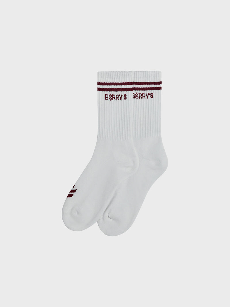 BARRY'S GARNETT STRIPE CORE SOCK