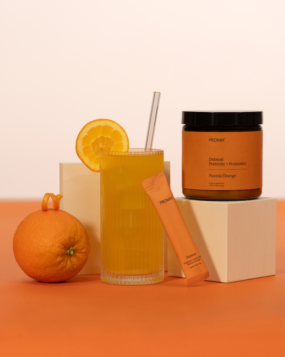 Debloat: Prebiotic + Probiotic Florida Orange
