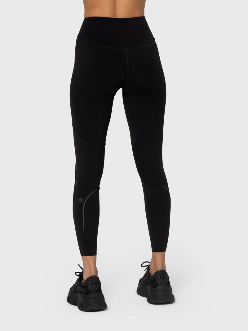 Lululemon Leggings Base Pace HR Tight 28\ *Brushed Size 4 LW5DYNS BLK New  W Tag for Sale 