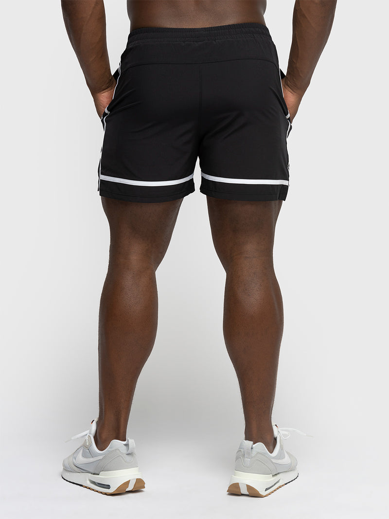 BARRY'S BLACK/WHITE 4IN LINED VICTORY SHORT – Barry's Shop