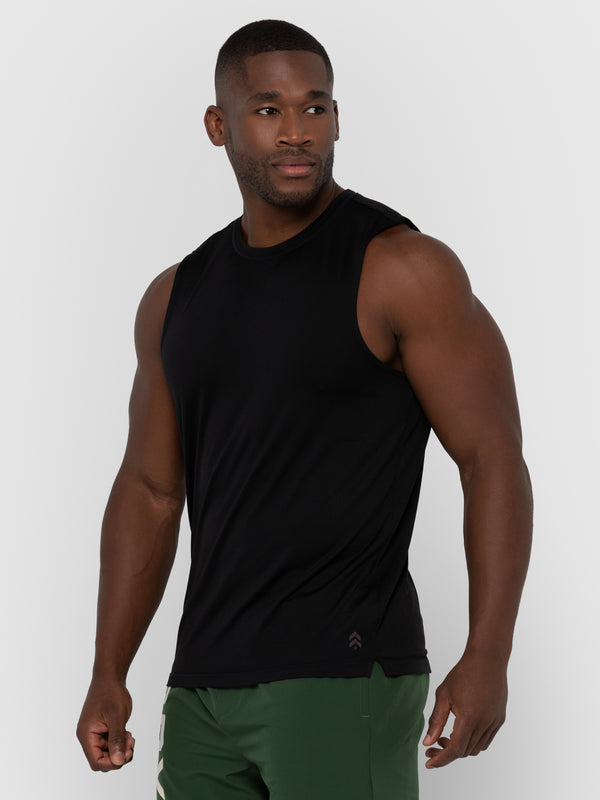 NIKE BLACK DRI-FIT ONE LUXE SS – Barry's Shop