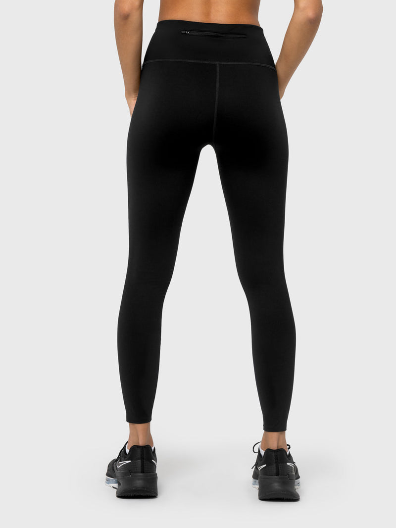 Shape Black Branded Contour Gym Leggings