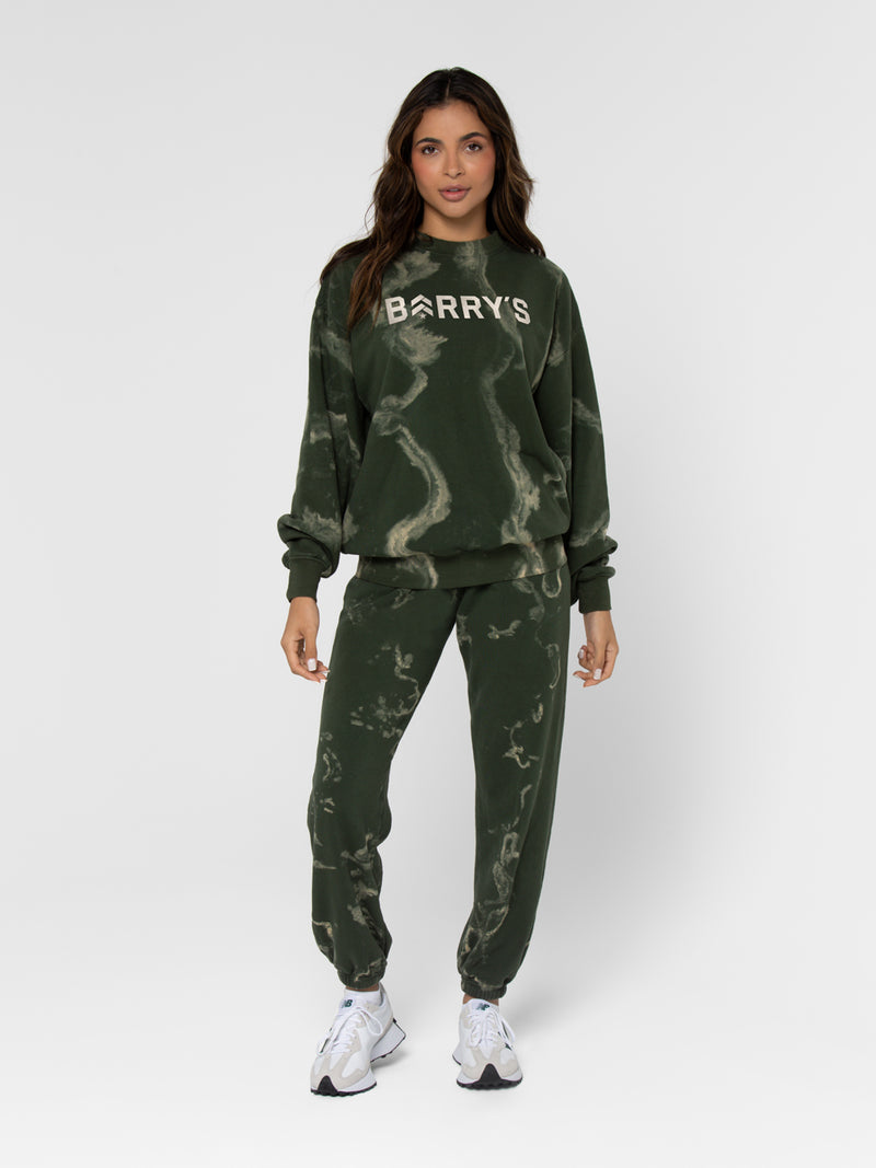 BARRY'S SPRUCE COFFEE WASH SWEATPANT