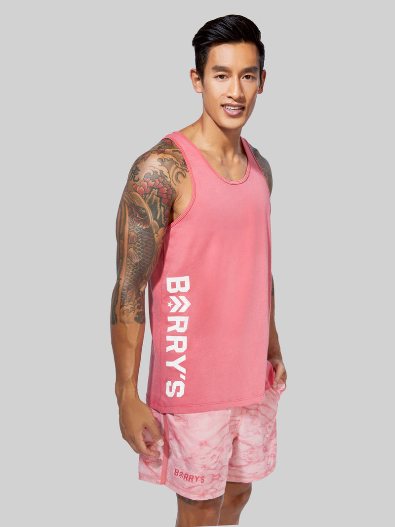 BARRY'S WARM CORAL TANK TOP