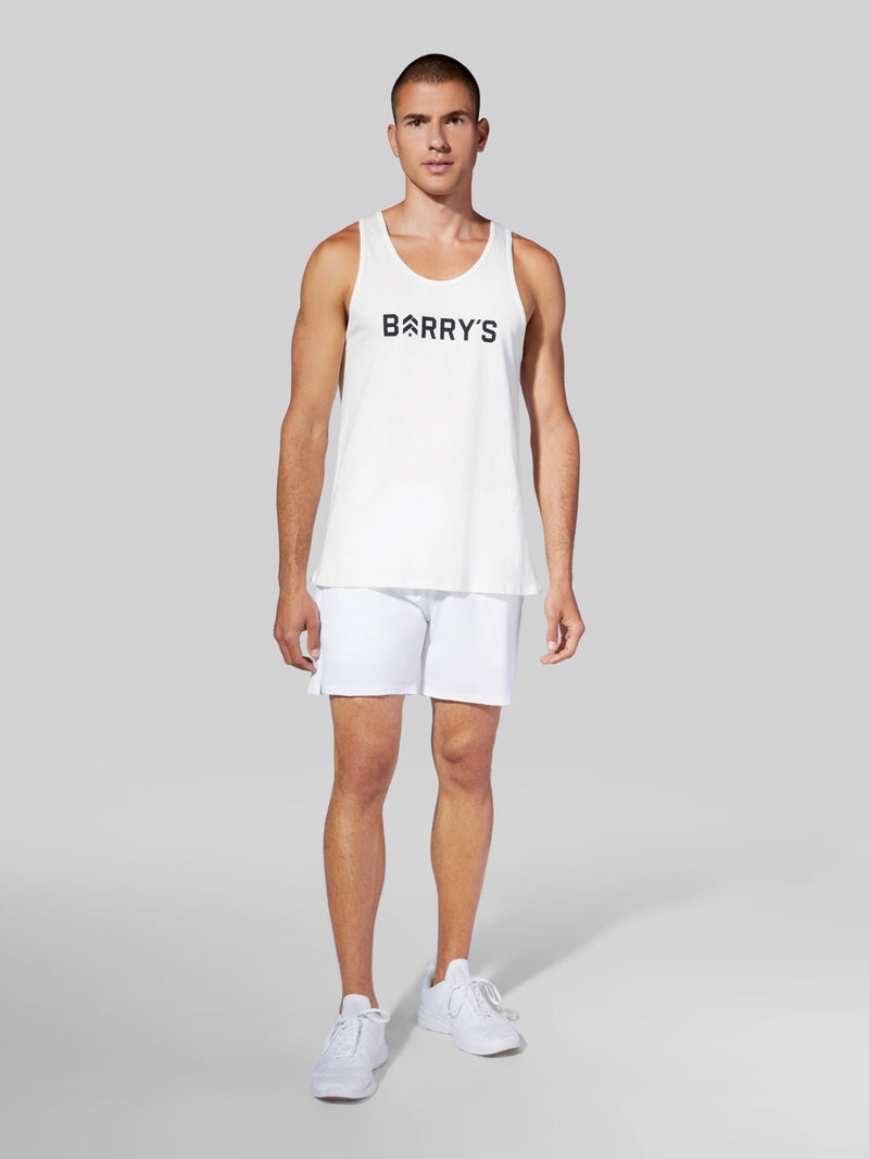 BARRY'S WHITE TANK TOP