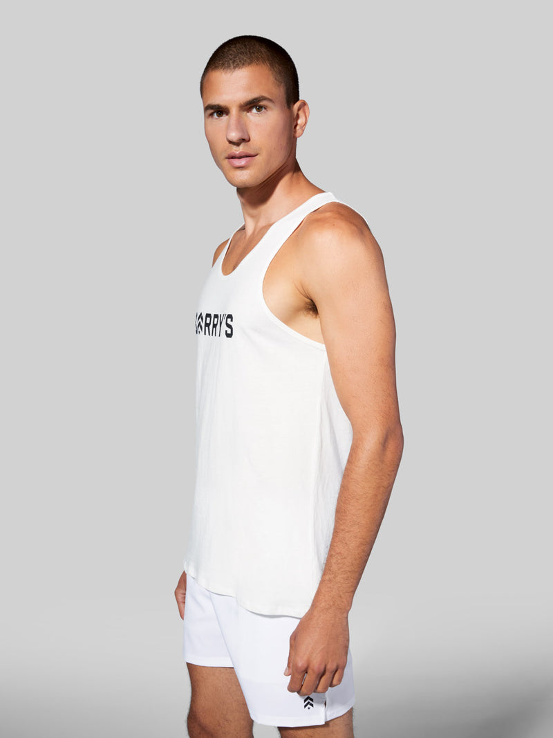 BARRY'S WHITE TANK TOP