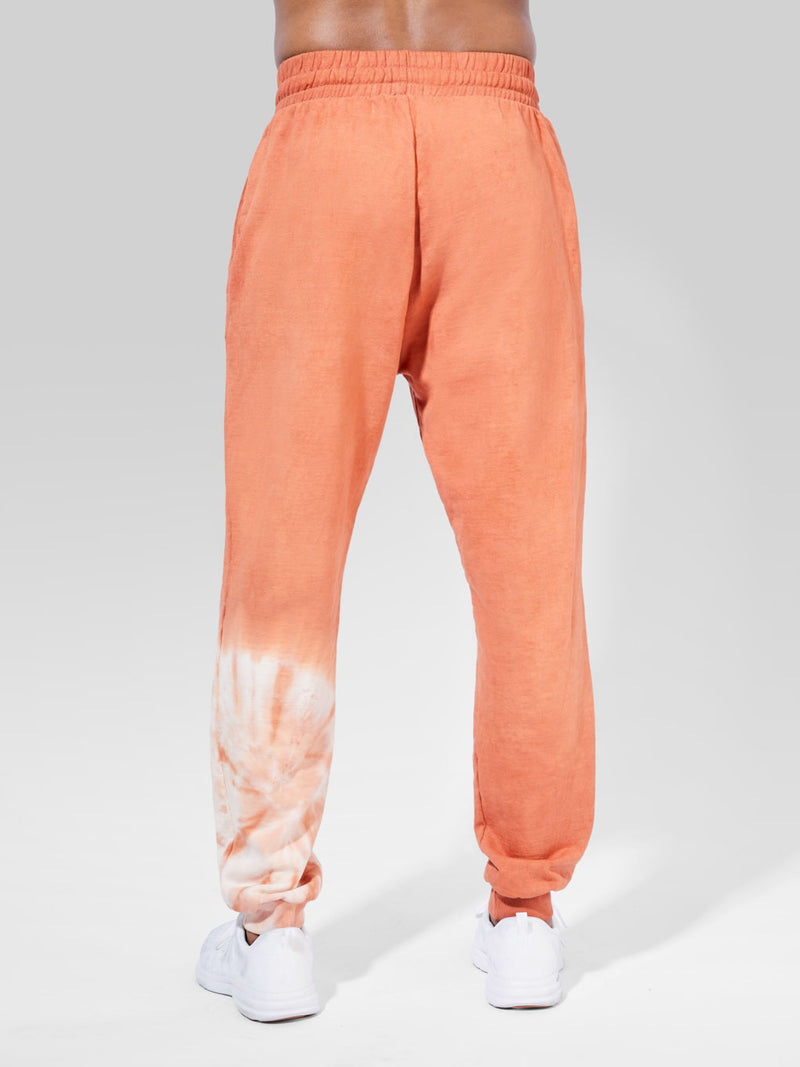 BARRY'S MEN'S RUST TIE DYE PANT