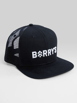 BARRY'S BLACK TRUCKER HAT
