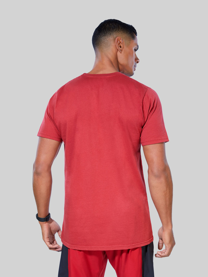 BARRY'S BERRY RED MEN'S SHORT SLEEVE TEE