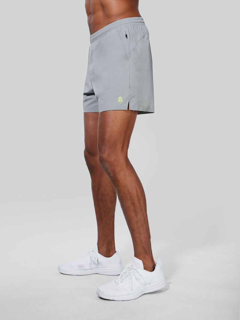 BARRY'S CONCRETE GREY 5IN SHORT UNLINED