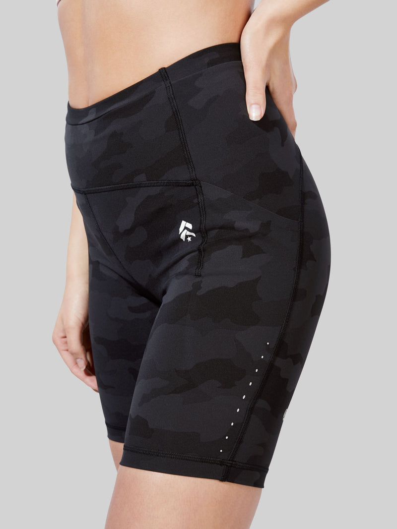 LULULEMON CAMO SWIFT SPEED HR 8IN SHORT