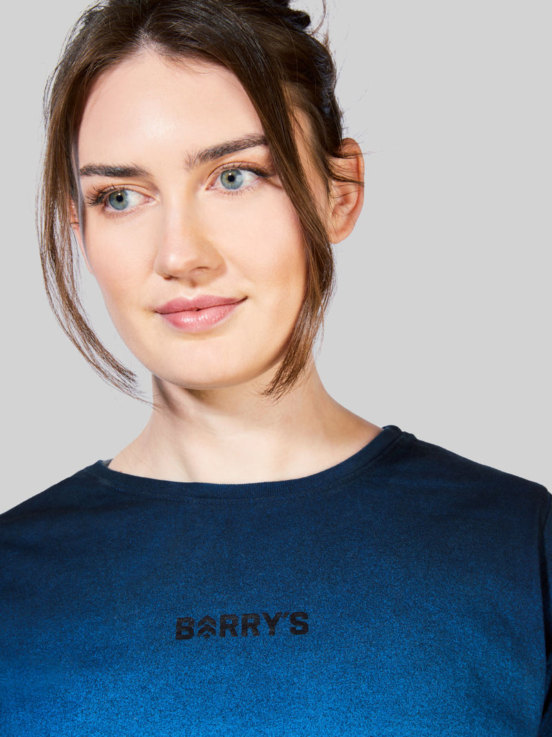 BARRY'S BLUE OMBRE TEE