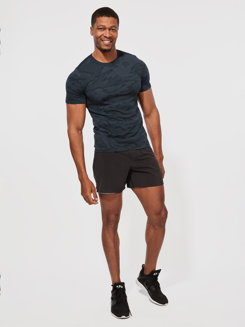 LULULEMON X BARRY'S CITY CAMO METAL VENT BREATHE SS