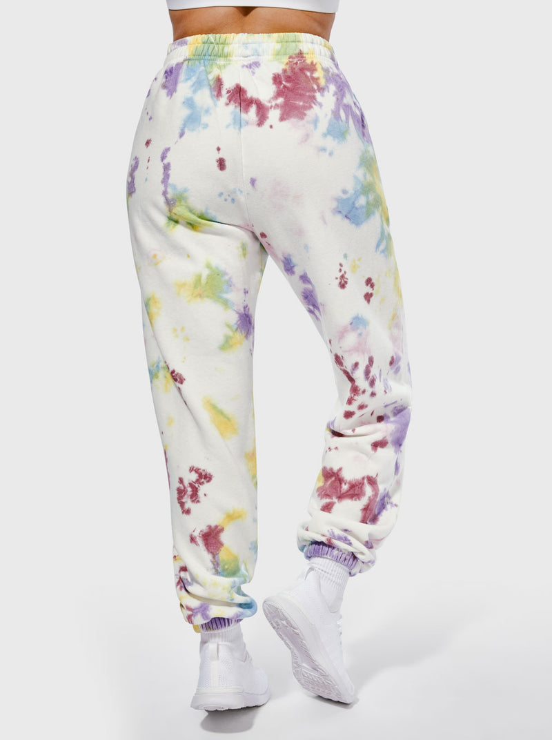 Tie dye sales sweatpants pastel