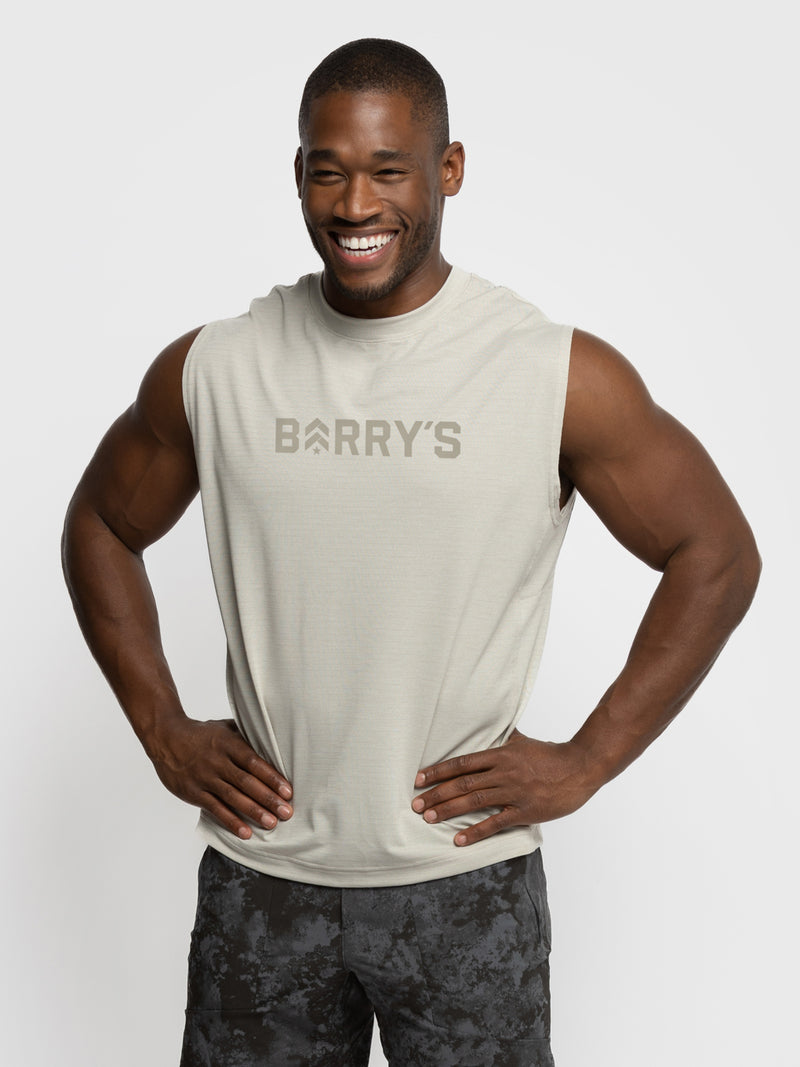 LULULEMON HEATHERED RAW LINEN RELAXED FIT TRAIN TANK – Barry's Shop