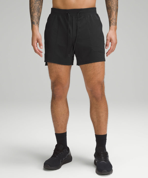 classic fit tee (blk 2) & license to train high rise pant (dark