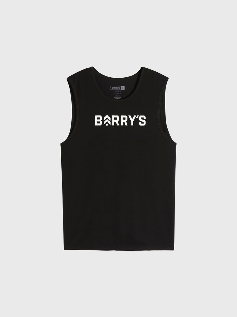 BARRY'S BLACK FEARLESS TANK