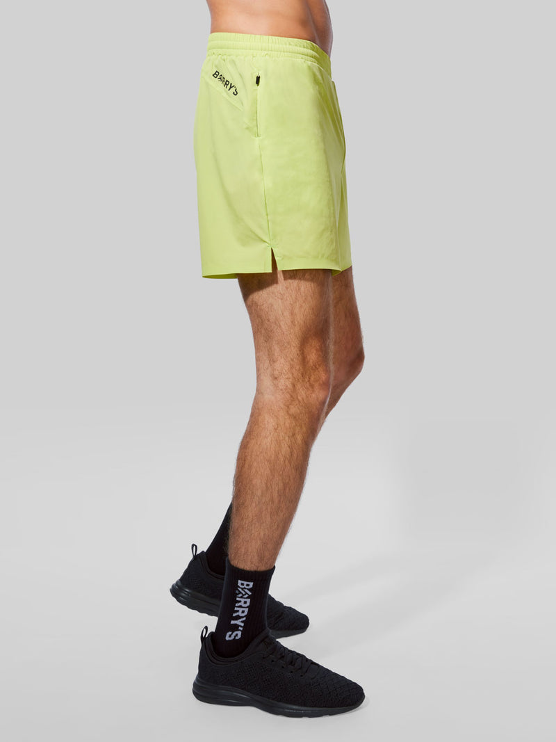 BARRY'S ADRENALINE GREEN 5IN SHORT UNLINED