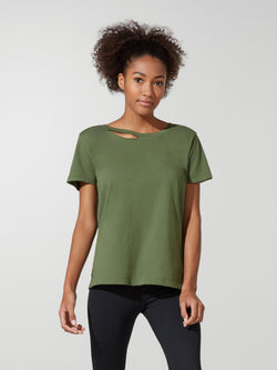 PHILANTHROPY OLIVE HARLOW TEE