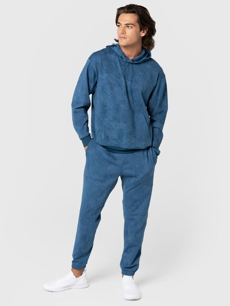 Friday morning WFH fit (define jacket in blue linen, 4, align joggers in  graphite grey, 4) : r/lululemon