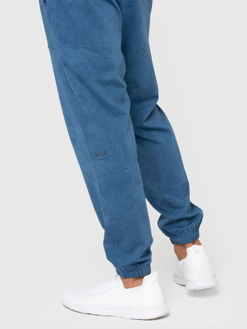 Lululemon Marble Blue Relaxed Fit Jogger