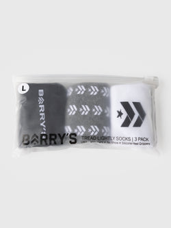 BARRY'S TREAD LIGHTLY NO SHOW SOCK 3 PACK